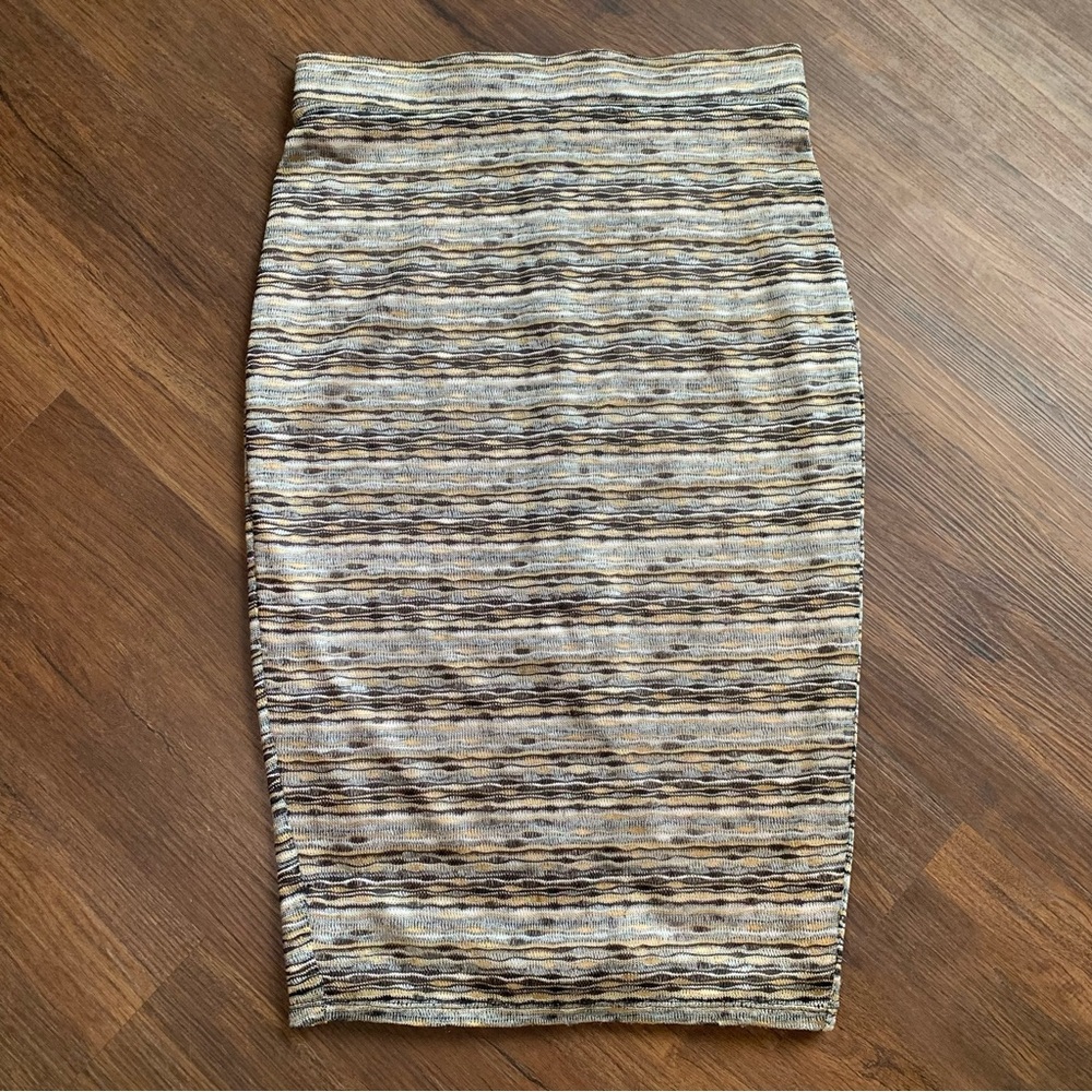 Bar III Multi-Tone Pencil Skirt NWT